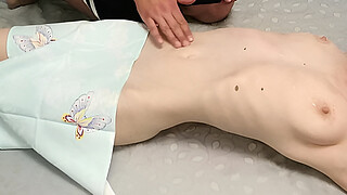 Homemade Oil Massage with Two Orgasms for Beautiful Babe