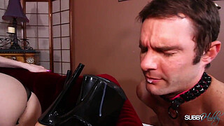 Valora's Foot Sissy/Gagged by Goddess's Feet