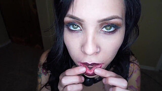 Painful Fisting for a Gothic Slut