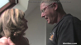 Bbvideo.com Chubby German MILF fucking in bathroom