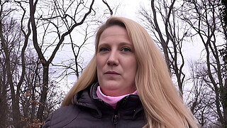 GERMAN SCOUT - CURVY BBW MILF SABRINA PICKUP AND ROUGH STREET CASTING FUCK IN BERLIN