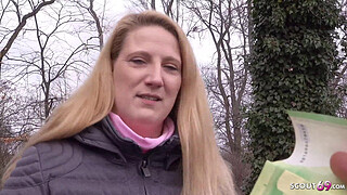 GERMAN SCOUT - CURVY BBW MILF SABRINA PICKUP AND ROUGH STREET CASTING FUCK IN BERLIN