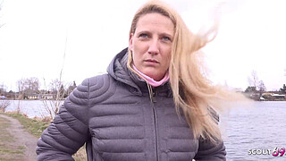 GERMAN SCOUT - CURVY BBW MILF SABRINA PICKUP AND ROUGH STREET CASTING FUCK IN BERLIN