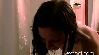 First Timer Dana Fucked and Facialed