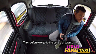 Female Fake Taxi Hot fuck and facial finish after sexy back seat photos