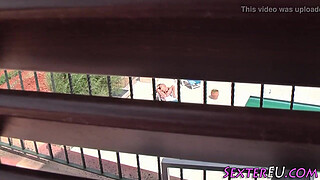 German teen watched fuck