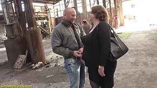 german bbw milf outdoor fucked
