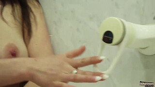 My step sister with big tits fucks grand gives him titjob and handjob