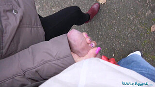 Public Agent Christina Miller Fucked by Big Cock in Woods