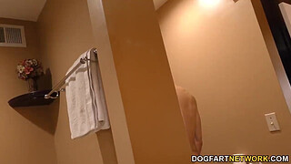 Brittney White gets DPd by huge cocks