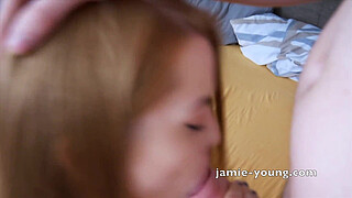 Huge Facial Cumshot for Jamie Young!!