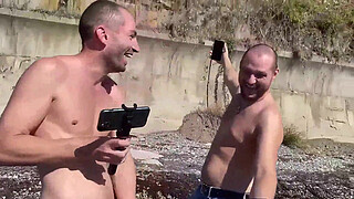 PICK UP YOUNG GIRL & MAKE GANG BANG ORGY ON THE BEACH