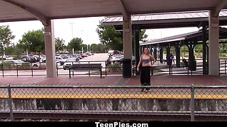 TeenPies - Chick (Mila Marx) Gets Creampie For r.