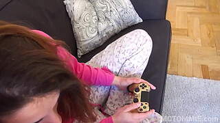 Amazing real amateur girl, Chloe Carter's homemade sex tape