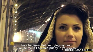 Real amateur Eurobabe Caprice pounded in exchange for money