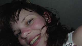 Real amateur fucking in car
