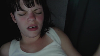 Real amateur fucking in car