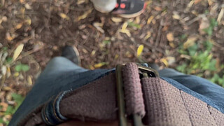 SPANISH MILF, HOT WIFE - BLOWJOB IN PUBLIC PARK - RISKY SEX THEY SAW US AS PASSING - AMATEUR REAL COUPLE