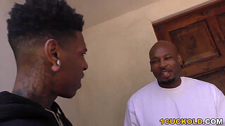 Sheik Rents Two Black Bulls To Bang His Babe Audrey Royal