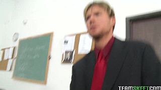 InnocentHigh Blonde teen Penny Pax fucking big cock