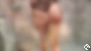 British Chav Slut Takes On 7 Dirty Older Men in The Shower
