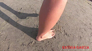 Enjoying the beach at the expense of my slave - Rayssa Garcia