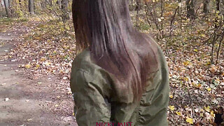 I met my step sister in park - brunette babe 60 FPS