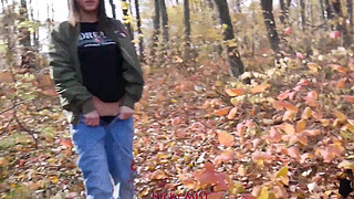 I met my step sister in park - brunette babe 60 FPS