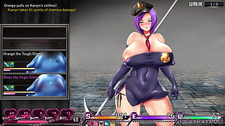 Karryn's Prison ~ Big Booty White Girl gets her pussy Fucked by prison inmates | [Hentai sex game] - part 1