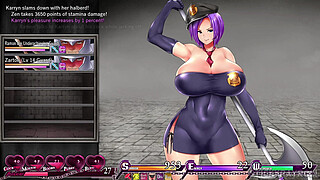 Karryn's Prison ~ Big Booty White Girl gets her pussy Fucked by prison inmates | [Hentai sex game] - part 1