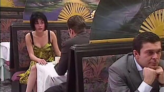 Rita Cardinale, Gangbang and Bukkake in the Restaurant