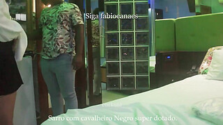 Beginning interracial naughty Hotwife showing off on the street dating the gifted Black Gentleman, in front of the cuckold BBC