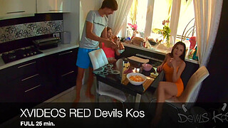 Sexual experiment young swingers / Devils Kos Sasha Rose Stephan Cardo Stella Cardo / GONZO VERSION / EXCLUSIVE COOL SCENE!