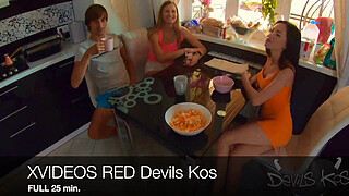 Sexual experiment young swingers / Devils Kos Sasha Rose Stephan Cardo Stella Cardo / GONZO VERSION / EXCLUSIVE COOL SCENE!