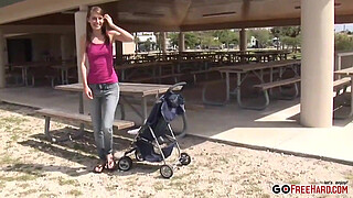 Pretty Brunette Teen Keegan Gets Her After Fuck