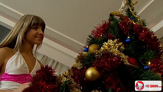 Gina Gerson Santa Anal Xmas hard gangbang;