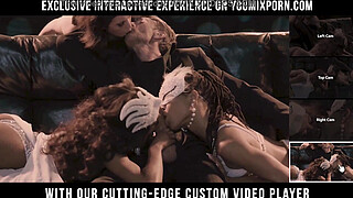 Interracial orgy w/ Kira Noir, Demi Sutra, Casey Calvert, and Steve Holmes