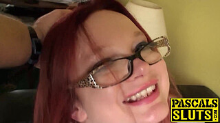Redhead nympho slag Summer Angel Lee does what shes told