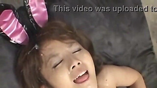 Cute Japanese Slut Getting Fucked in Bukkake