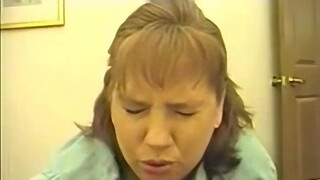 Dawn the redhead milf in another gangbang