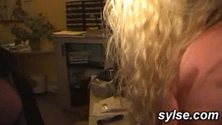 Gangbang for 2 Secretaries in the office and handjob on the beach