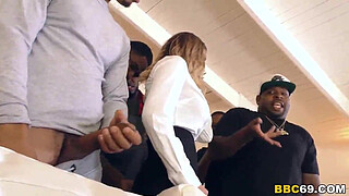 Brooklyn Chase BBC Gangbang
