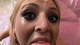 Sophie Dee bukkake whore pussy banged