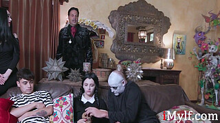 Addams stepFamily Orgy- Audrey Noir, Kate Bloom