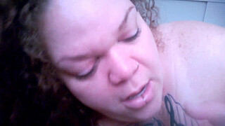 BBW Redbone Cumslut