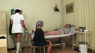 Old Man's And Nubile Nurse Fuck