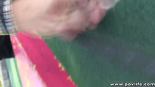 POVLife Sexy Ass golf babe shaved pussy rammed