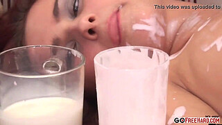 Kevin Eats Icecream Off Of Genevives Shaved Pussy;