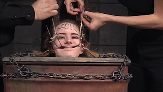 Femdom climaxes all over submissives face