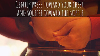 Class to Make butterscotch pudding with Breast Milk Breast Massage & Hand Expression Tutorial